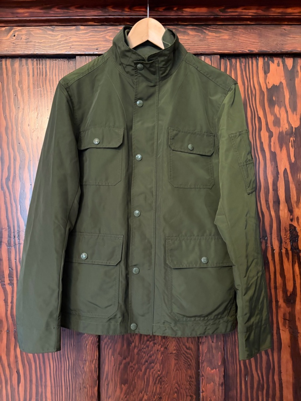 Vintage Banana Republic Nylon Green Field Jacket